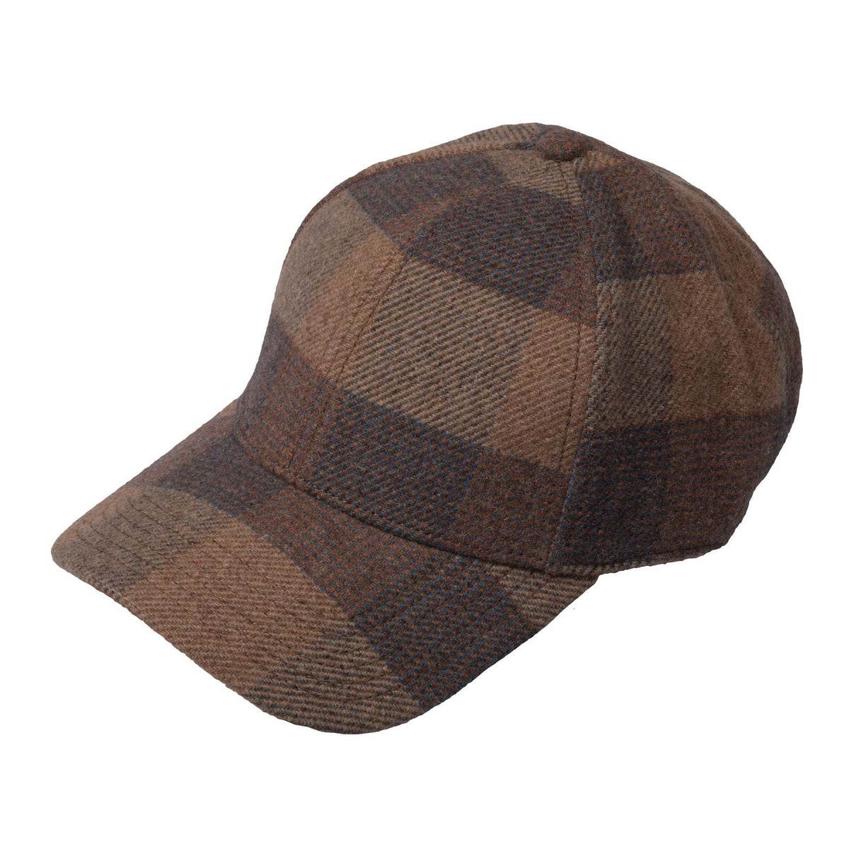 Baseball Cap Check Wool-Stetson-Conrad Hasselbach Shoes &amp; Garment