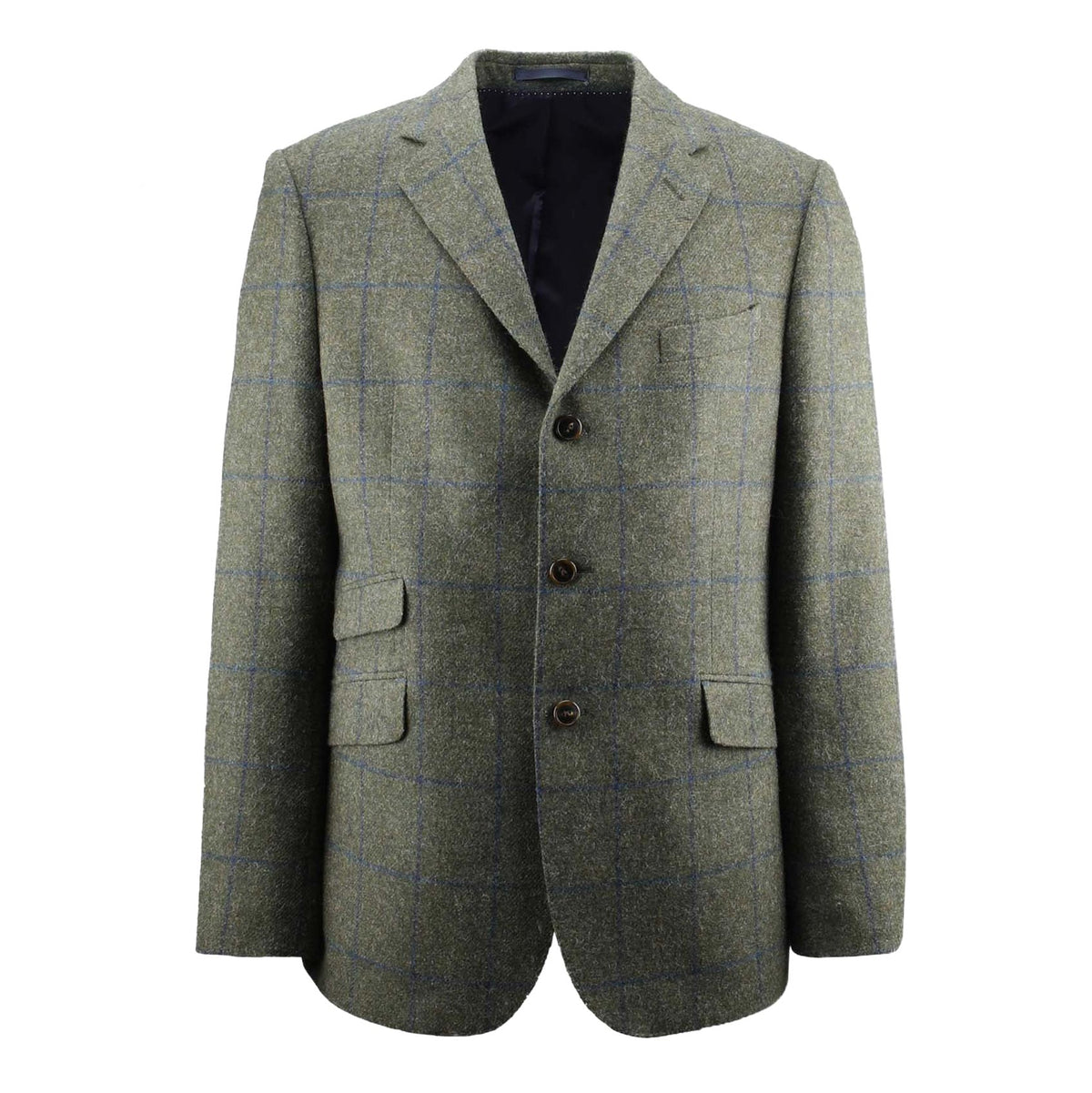 Jacket with overcheck-Conrad Hasselbach-Conrad Hasselbach Shoes &amp; Garment