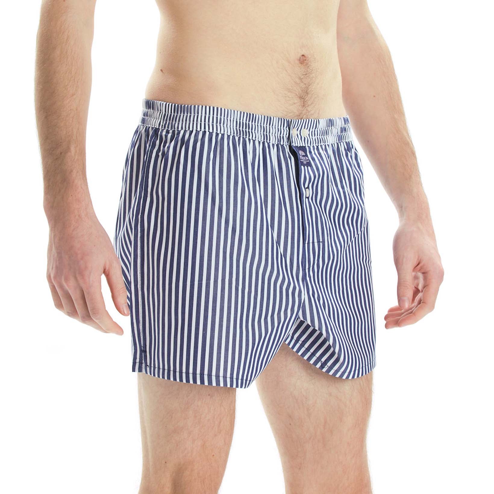 Klassische Boxershorts - Gestreift-Mc Alson-Conrad Hasselbach Shoes & Garment