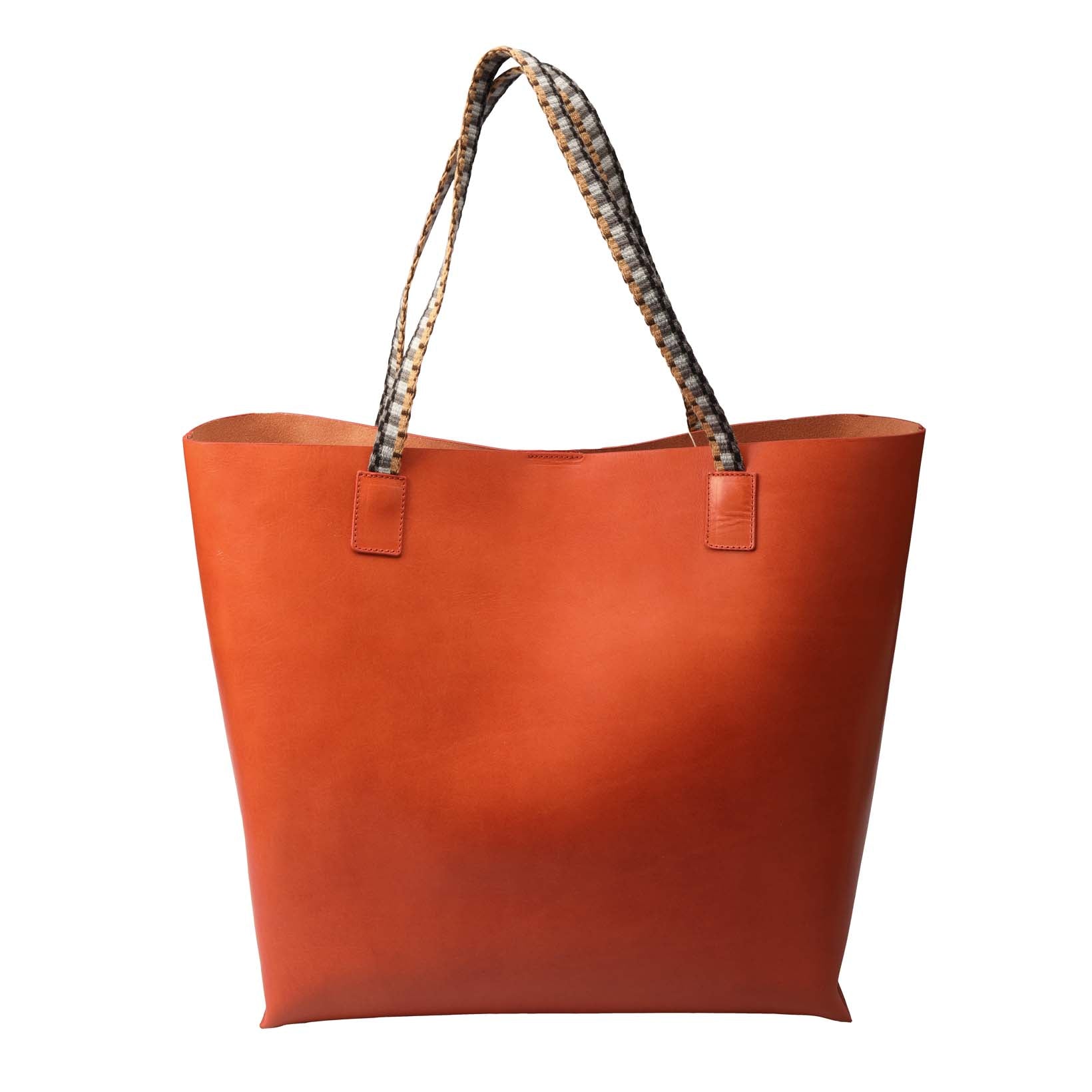 Leather Shopping Bag-Guanabana-Conrad Hasselbach Shoes & Garment