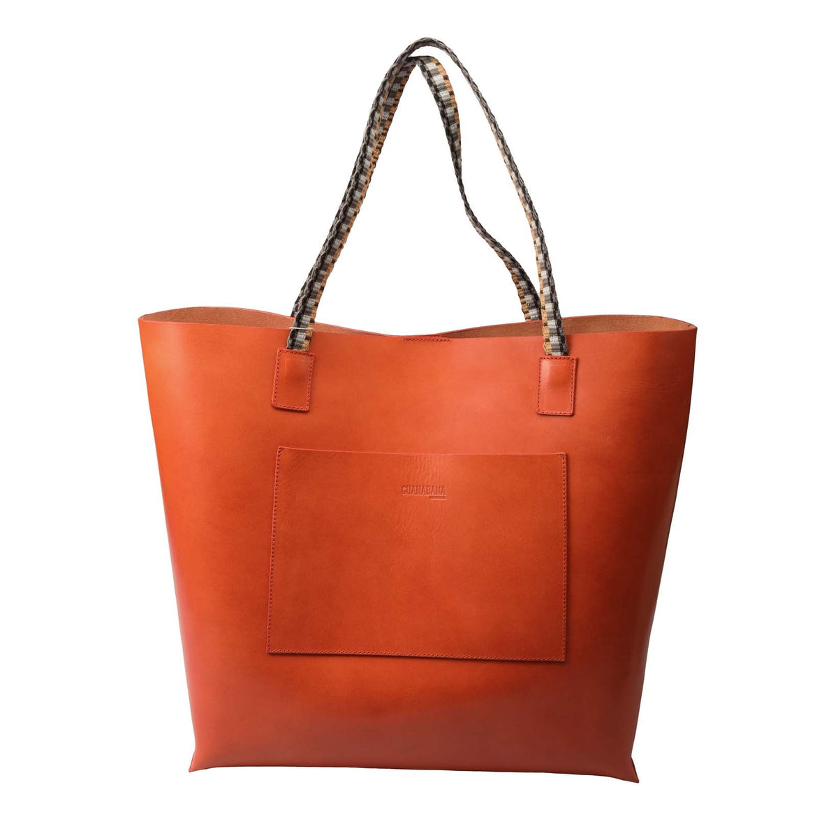 Leather Shopping Bag-Guanabana-Conrad Hasselbach Shoes &amp; Garment