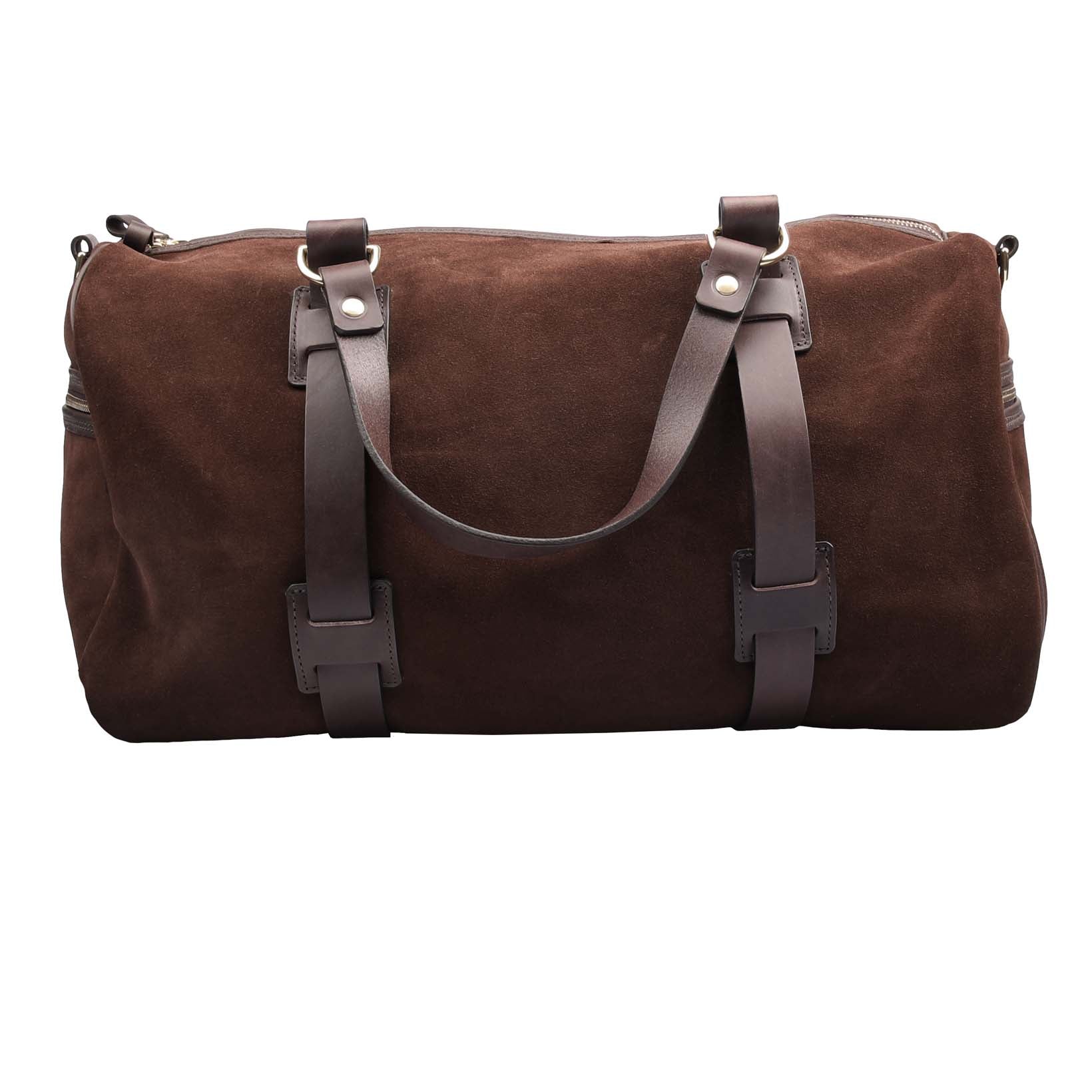 Suede Duffle Holdall-Croots-Conrad Hasselbach Shoes & Garment