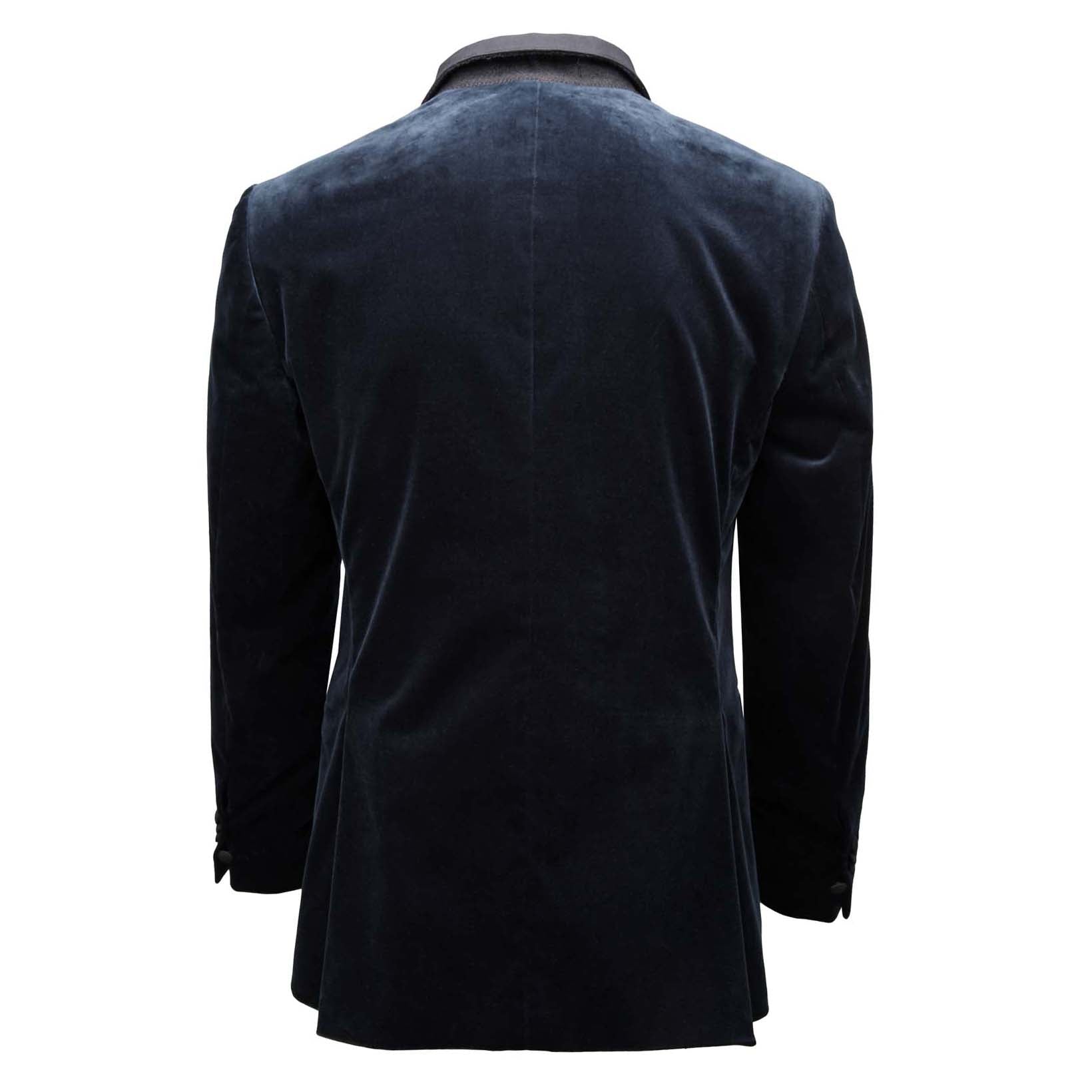 Zweireiher Velvet Dinner Jacket-Conrad Hasselbach-Conrad Hasselbach Shoes & Garment