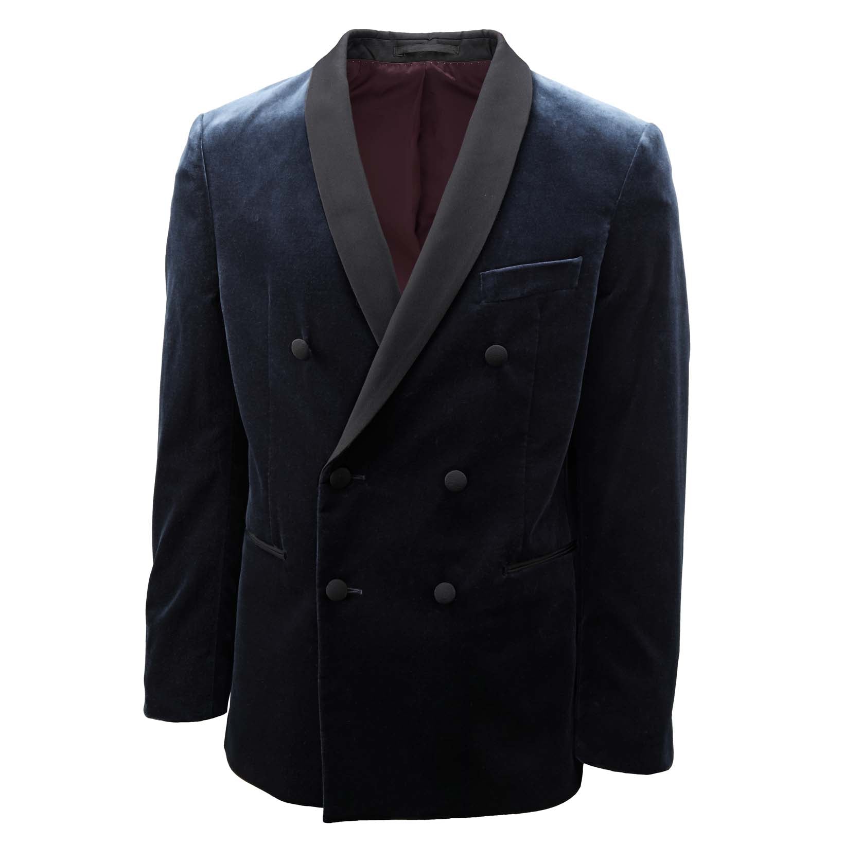 Zweireiher Velvet Dinner Jacket-Conrad Hasselbach-Conrad Hasselbach Shoes & Garment