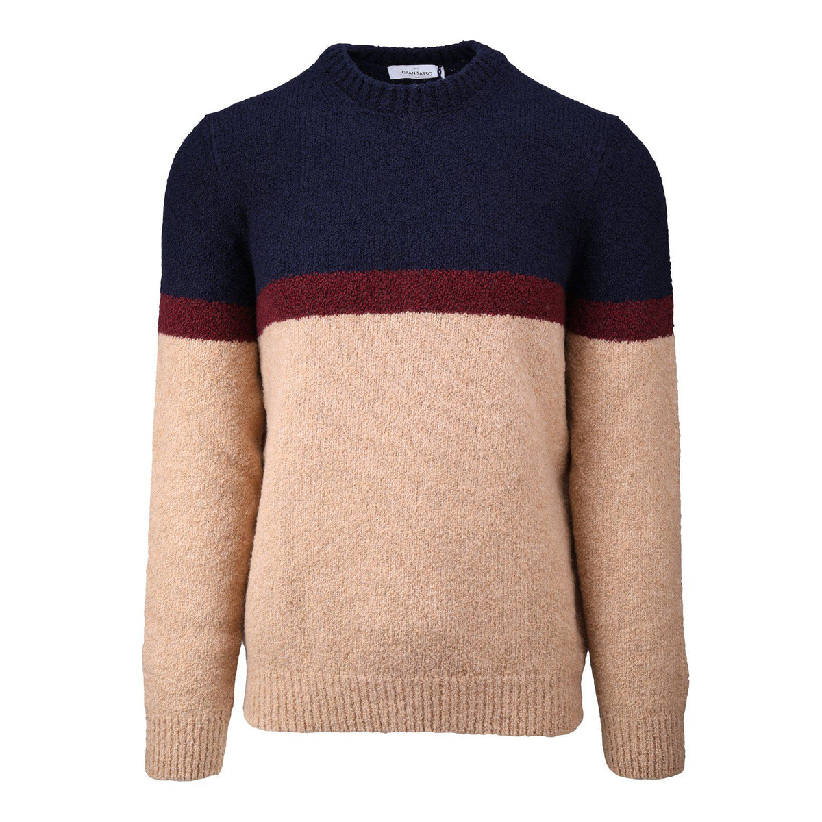 Pullover mit Rundhalsausschnitt-Gran Sasso-Conrad Hasselbach Shoes &amp; Garment