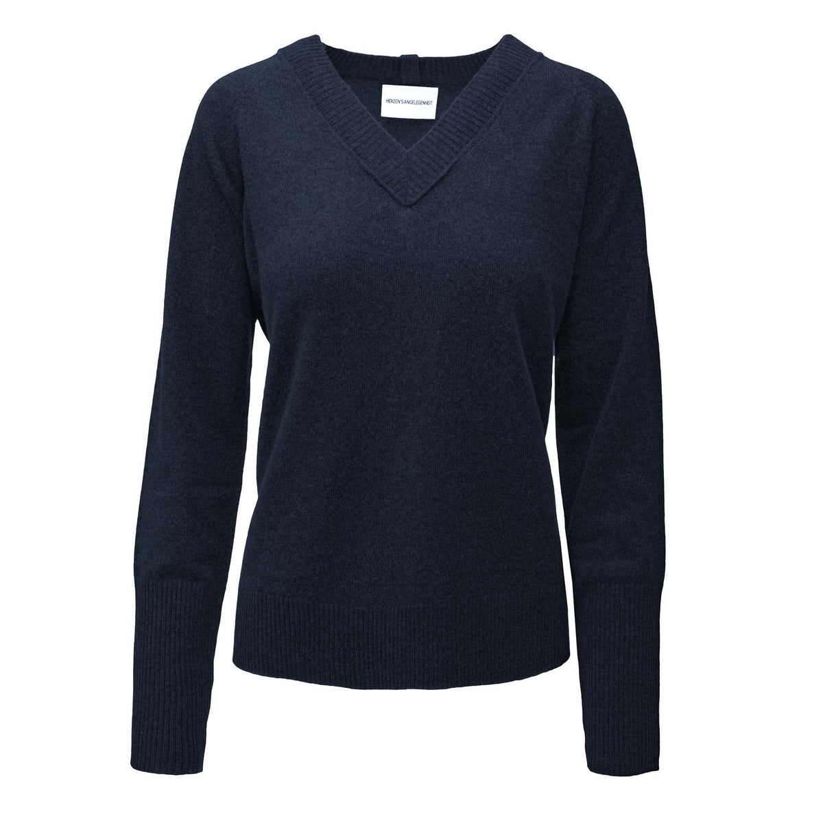 Pullover mit V-Ausschnitt-herzensangelegenheit-Conrad Hasselbach Shoes &amp; Garment