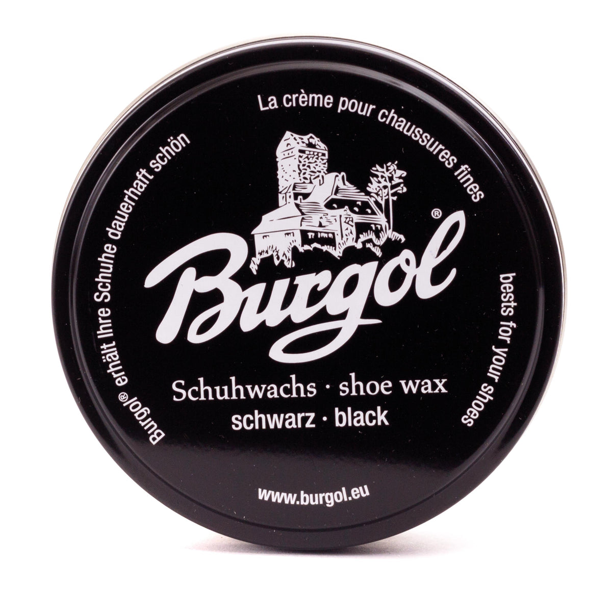 Schuhwachs - in der Dose 100ml-Burgol-Conrad Hasselbach Shoes &amp; Garment