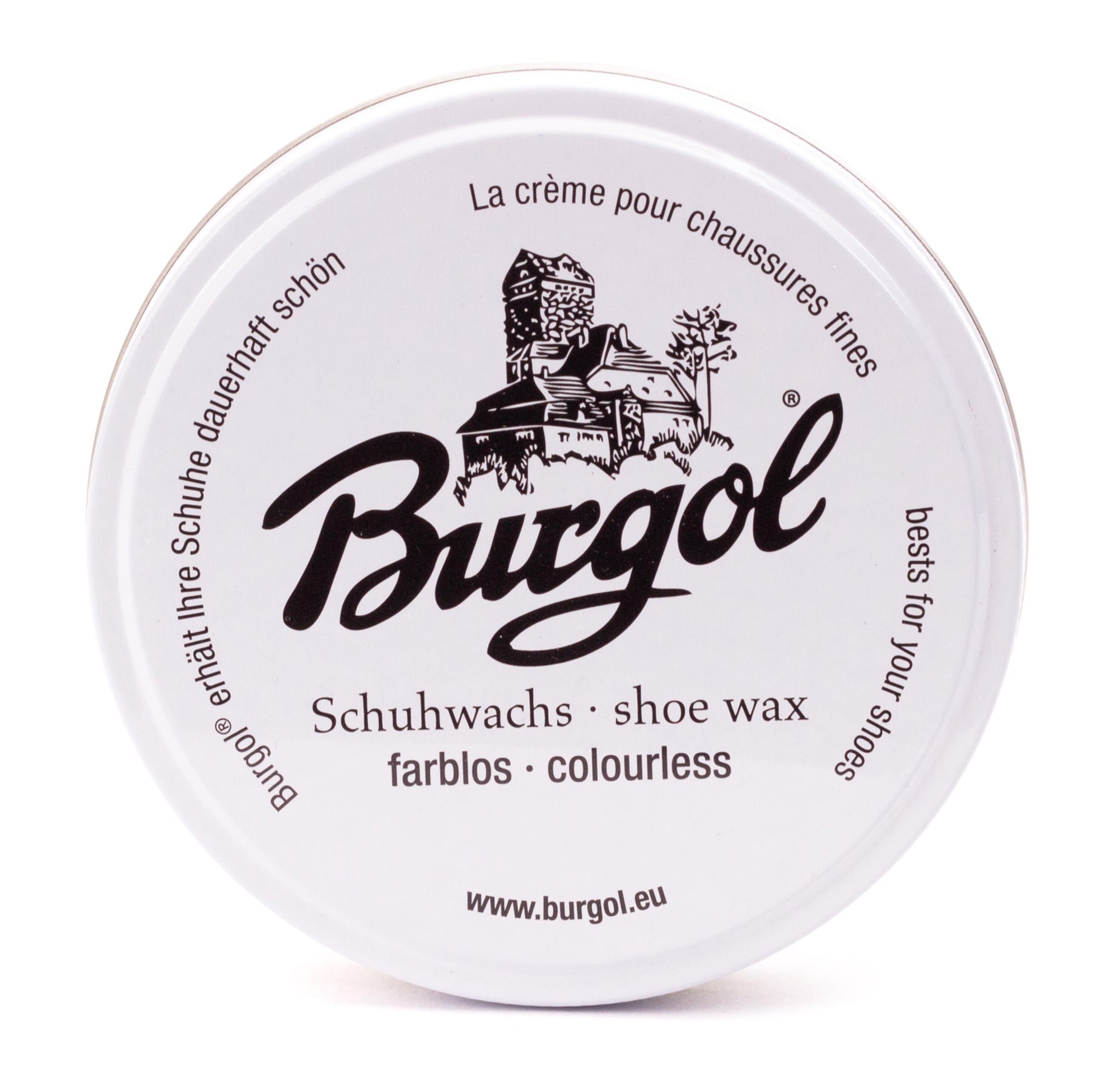 Schuhwachs - in der Dose 100ml-Burgol-Conrad Hasselbach Shoes & Garment